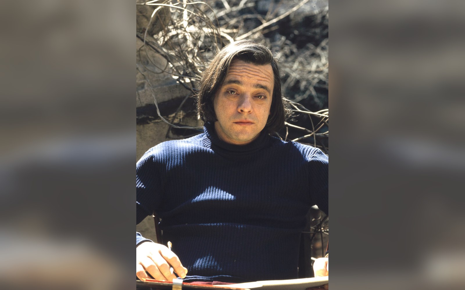 Stephen Sondheim, photographed in New York